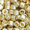 Miyuki Delicas 11/0 - Duracoat - Pale Gold (2501·B10)