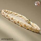 Makramée Armband (1) - Beige (30101)