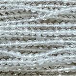 Mineralien·Perlen (1S) - Bergkristall - facettiert ~4mm (891199)