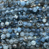 Mineralien·Perlen (1S) - Aquamarin facettiert - ~4mm (891428)