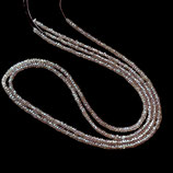 Mineralien·Rondellen (1S) - Farbwechsel Granat - facettiert ~3mm (891494)