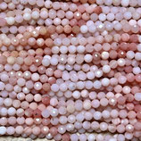 Mineralien·Perlen () - Pink Opal facettiert - ~4.4mm (891521) -
