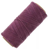 Polyester gewachst (1) - Plum - 0.75mm (360)