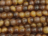 Mineralien·Perlen (1S) - Tigerauge glatt - ~2.6mm (871542)