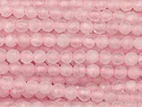Mineralien·Perlen (1S) - Rosenquarz facettiert - ~2.4mm (871549)