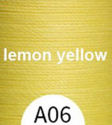 Polyester gewachst (1) - lemon yellow - 0.45mm (A06)