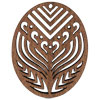 Holz·Oval (2) - ~37x29mm (92408)