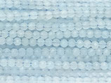 Mineralien·Perlen (1S) - Aquamarin facettiert - ~3.2mm (871151)