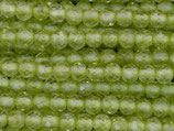 Mineralien·Perlen (1S) - Peridot facettiert - ~2mm (871661)