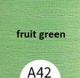 Polyester gewachst (1) - fruit green - 0.8mm (A42)