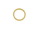 Metall·Ringe (20) - 10mm, goldig