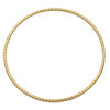 Ringe (10) - 50x0.9mm Edelstahl golden - geschlossen gedreht (97863)