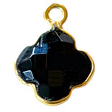925 Anhänger (1) - Onyx - ~10mm (MG1012)