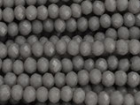 Glas·Rondellen (1S) - Iron facettiert - ~2x3mm (311954)