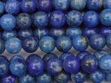 Mineralien·Perlen (1S) - Lapis Lazuli glatt - ~6.5mm (871646)