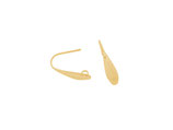 Ohrhaken (10) - 17mm Edelstahl - golden (97615)