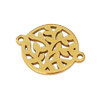 Link Baum (1) - Edelstahl golden - 12x14mm (97612)