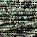 Mineralien·Perlen (1S) - Smaragd facettiert - ~3.1mm (891792)