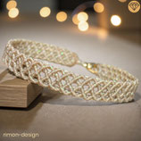 Makramée Armband (1) - Beige (30040)