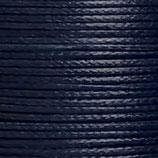 Polyester gewachst (1) - 0.6mm Navy Blue - FLACH (MSZ602)