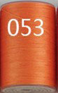 Polyester gewachst (1) - orange - 0.45mm (053)