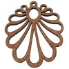Holz·Ornament (2) - ~34x30mm (94403)