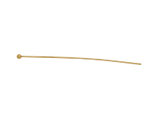 Nietstifte mit Ballkopf (50) - 50x0.6mm Edelstahl - golden (451170)