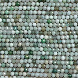 Mineralien·Perlen (1S) - Myanmar Jade - facettiert 3.5mm (891821)