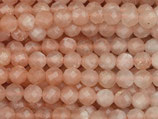 Mineralien·Perlen (1S) - Sonnenstein facettiert - ~4mm (871591)