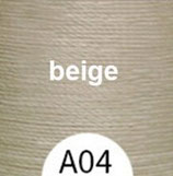 Polyester gewachst (1) - beige - 0.35mm (A04)