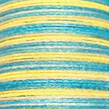 Polyester gewachst (1) - Multicolor 0.5mm - GLITZER (N59g)