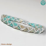 Makramée Armband (1) - Multicolor Mint (30001)
