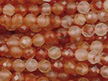 Mineralien·Perlen (1S) - Karneol facettiert - ~4mm (871635)