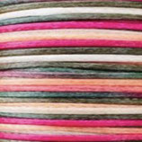 Polyester gewachst (1) - Multicolor 0.5mm - FLACH (78)