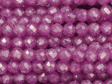 Zirkonia·Perlen (1S) - Beere facettiert - ~2mm (311816)