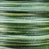 Polyester gewachst (1) - Multicolor 0.5mm - FLACH (24)