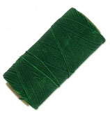 Polyester gewachst (1) - Dark Green - 1mm (87)