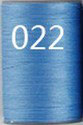 Polyester gewachst (1) - light blue - 0.45mm (022)