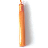 Seidenquaste (1) - ~8cm Orange (33)