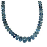 Mineralien·Rondellen (1S) - Aquamarin facettiert - ~3.5/9mm (891911)