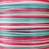 Polyester gewachst (1) - Multicolor 0.5mm - FLACH (77)