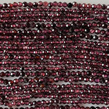 Mineralien·Perlen (1S) - Granat facettiert - ~2.1mm (891481)