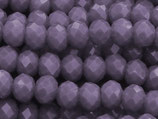 Glas·Rondellen (1S) - Navy Purple facettiert - ~2x3mm (311918)