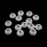 925 Zier Rondelle () - 4x2.3mm (2864) -