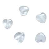 Bergkristall Herz (5) - ~6mm (891696)