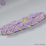 Makramée Armband (1) - Lila (30005)