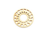 Holz·Ornament (2) - hell ~35mm (92334)