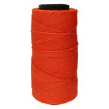 Polyester gewachst - Orange 1mm