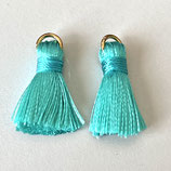 Quaste Kunstseide (2) - ~2cm mint (05)
