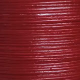 Polyester gewachst (1) - 0.5mm Crimson - FLACH (MLZ509)